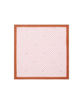 Bandana Scarf in Damier Rose Wood