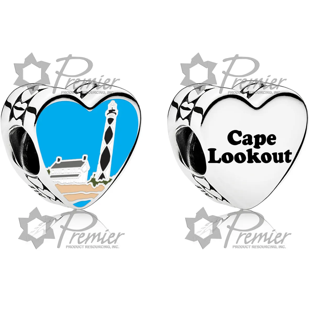 Cape Lookout Lighthouse Pandora Charm