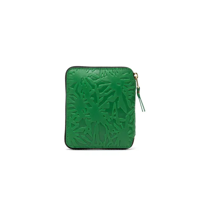 CDG Embossed Forest Wallet (Green SA2100EF)