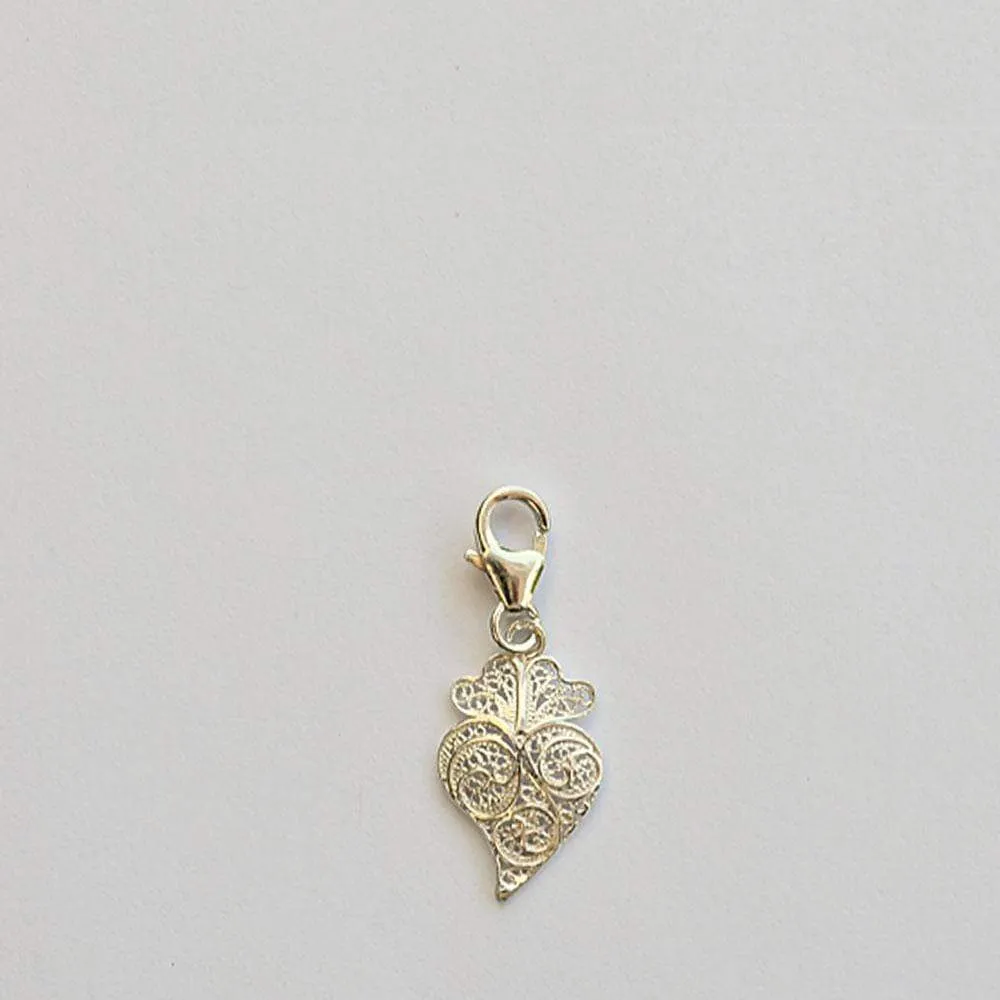 Coração de Viana I Charm en argent