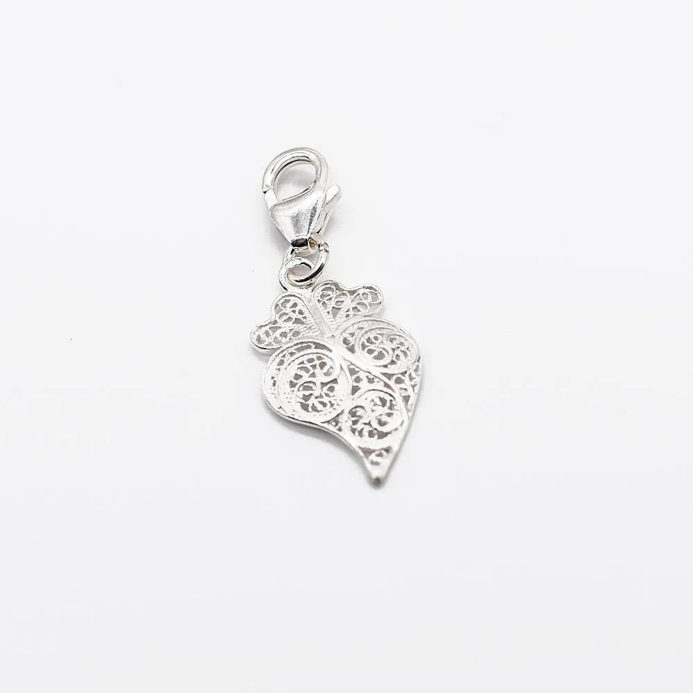 Coração de Viana I Charm en argent