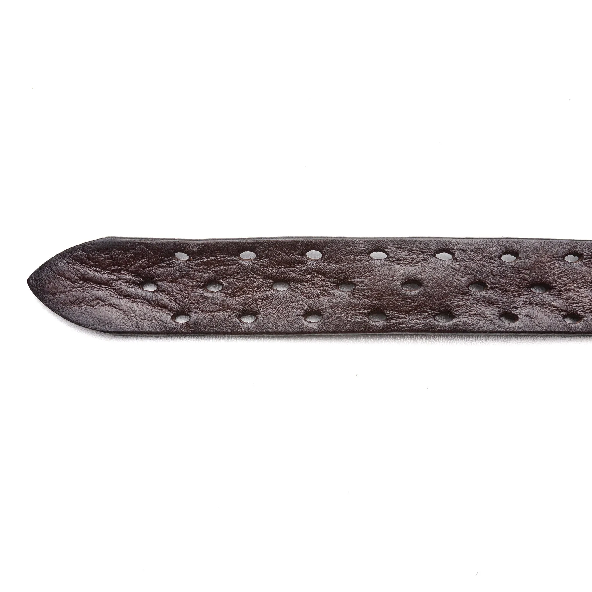 Dark Brown with Holes Belt