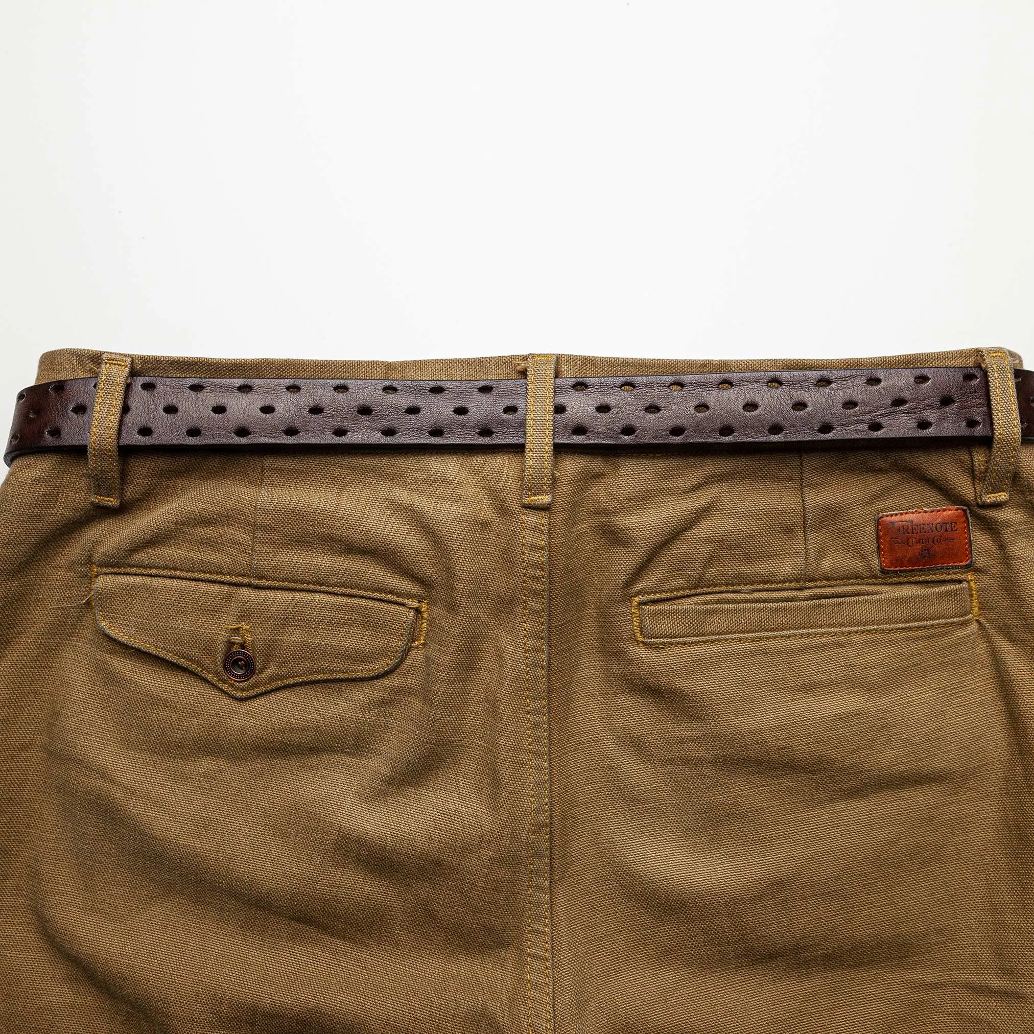 Dark Brown with Holes Belt