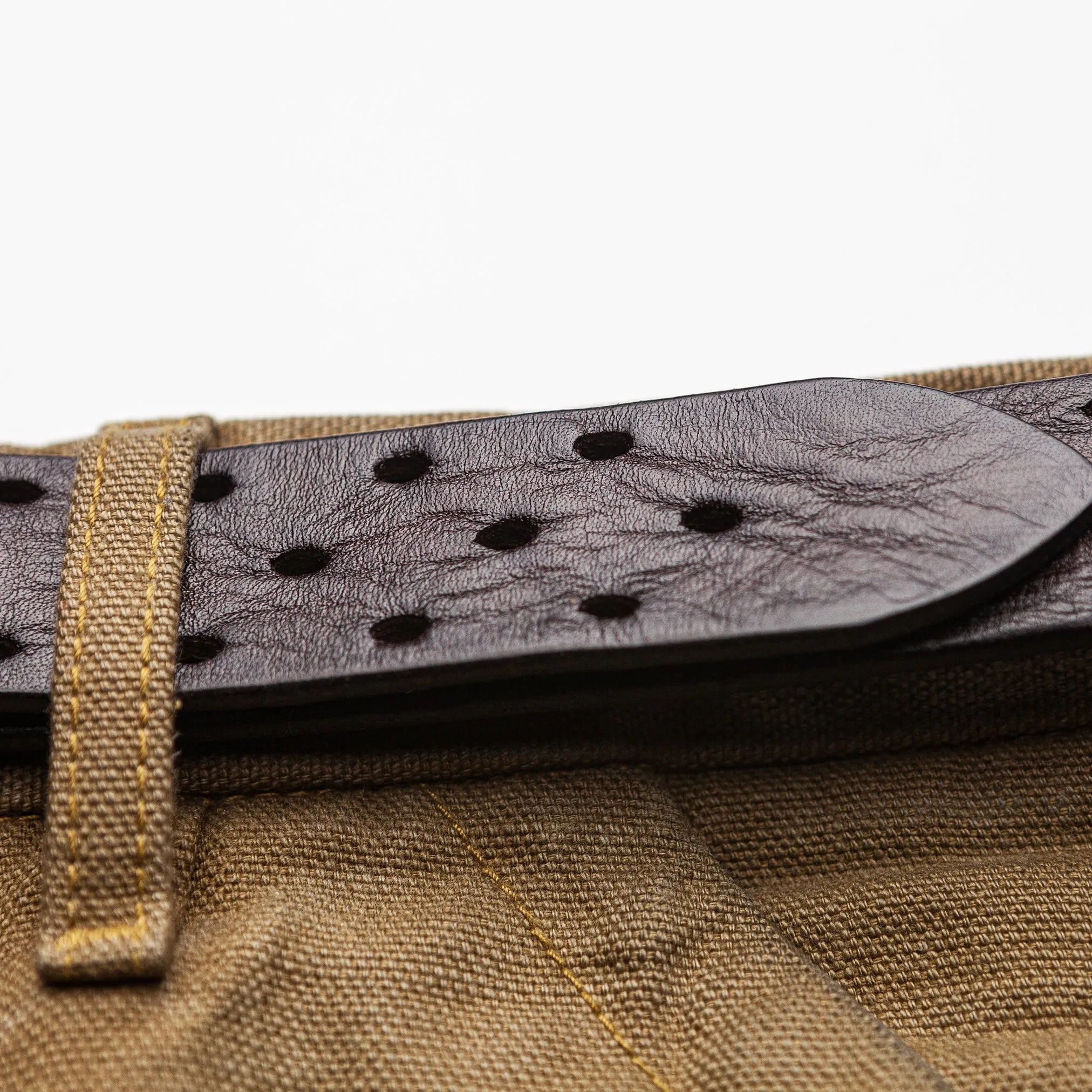 Dark Brown with Holes Belt