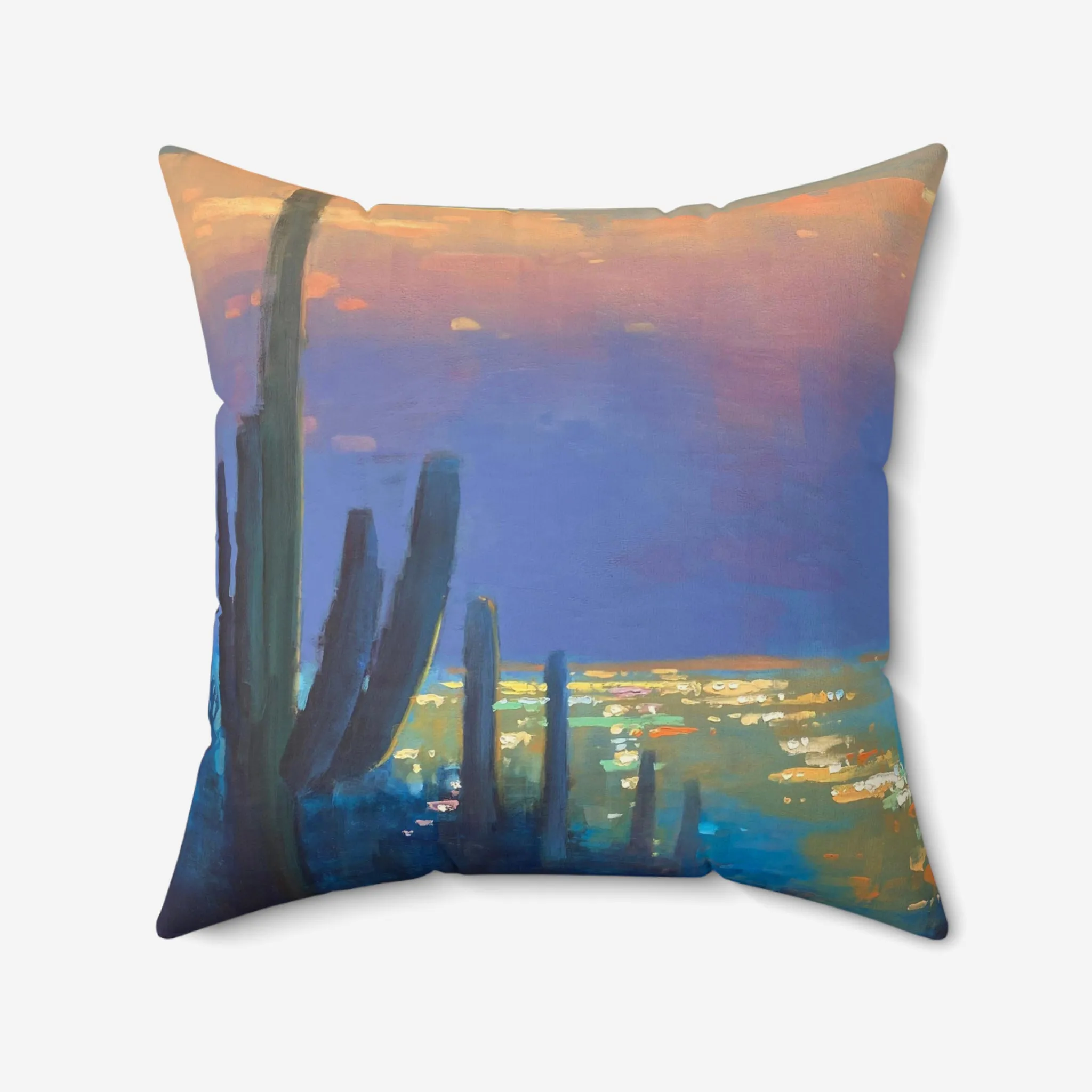 Dusk and Diamonds Pillow