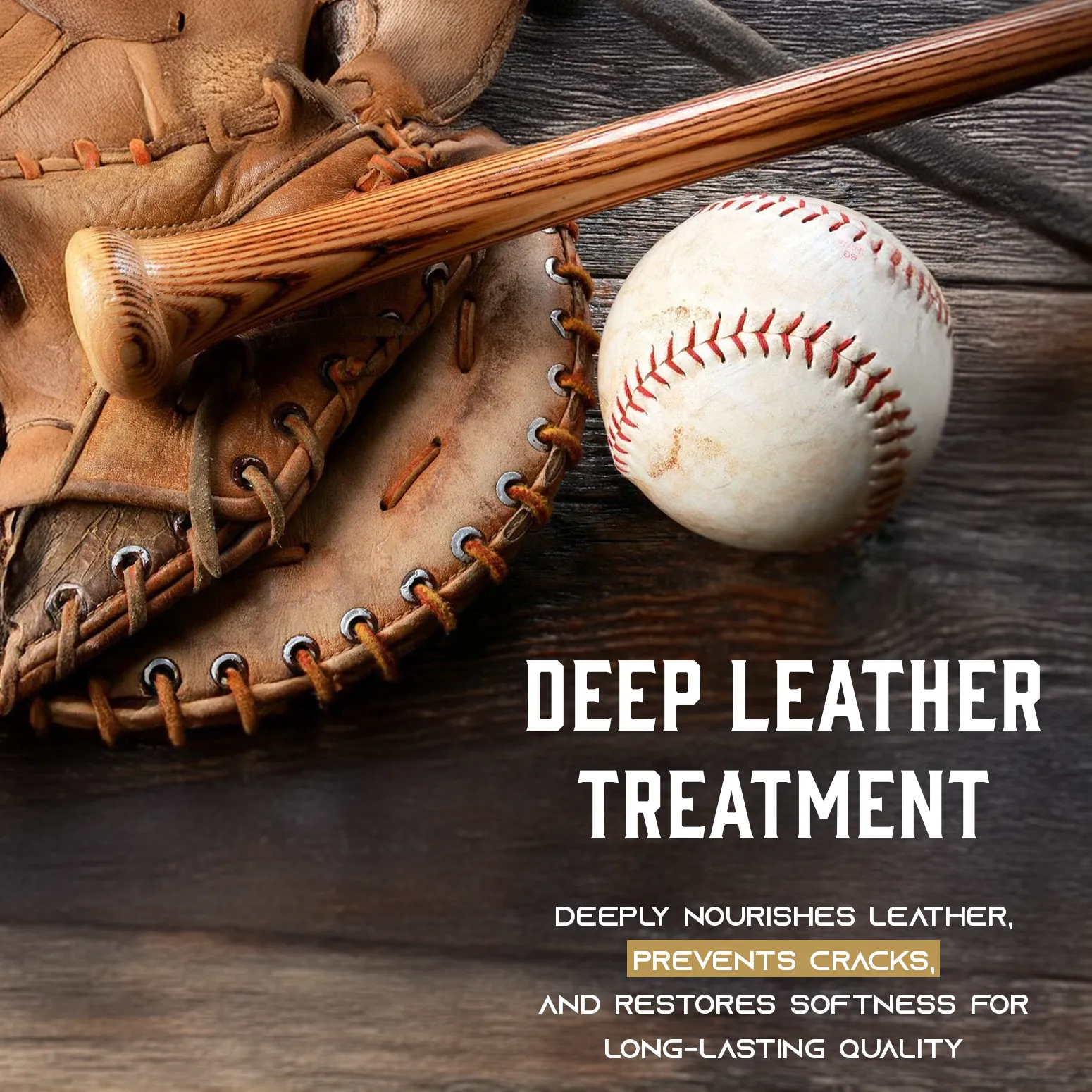 Eagle Baseball Glove Oil Conditioner with Applicator Cloth - 250mL (8.45oz) Glove Oil for Break-in & Glove Treatment - Leather Softener & Conditioner for Baseball, Softball Mitts