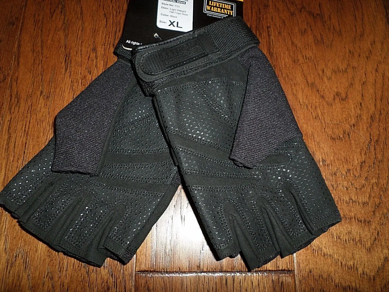Half Finger Lightweight Tactical Shooters Gloves Patrol Military Specs Padded XL