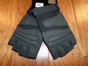 Half Finger Lightweight Tactical Shooters Gloves Patrol Military Specs Padded XL