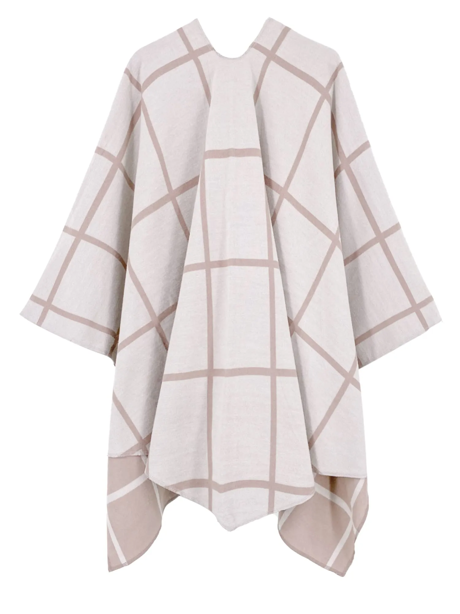 Moss Rose Women's Shawl Wrap Poncho Ruana Cape Open Front Cardigan Shawls for Fall Winter