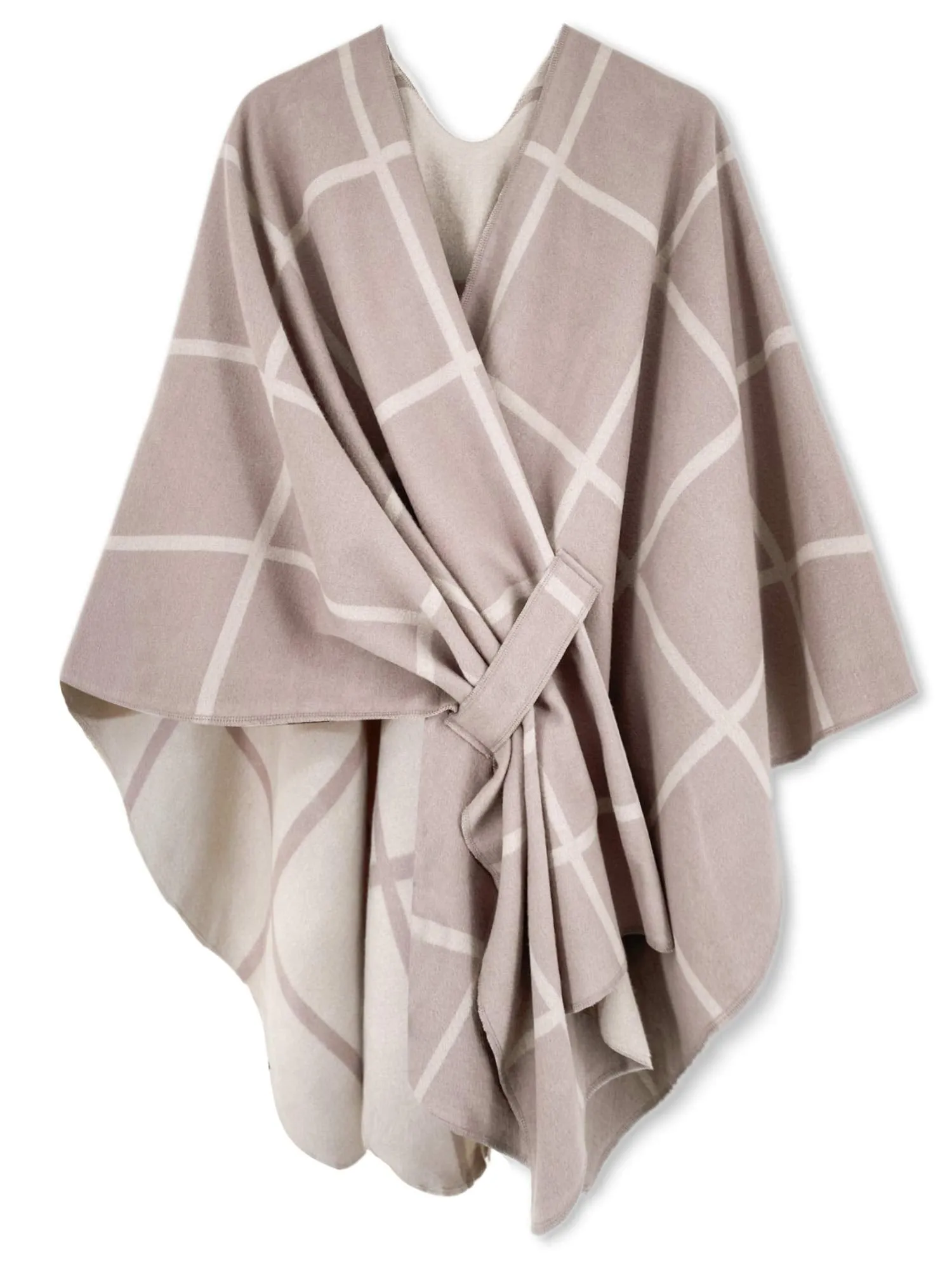 Moss Rose Women's Shawl Wrap Poncho Ruana Cape Open Front Cardigan Shawls for Fall Winter