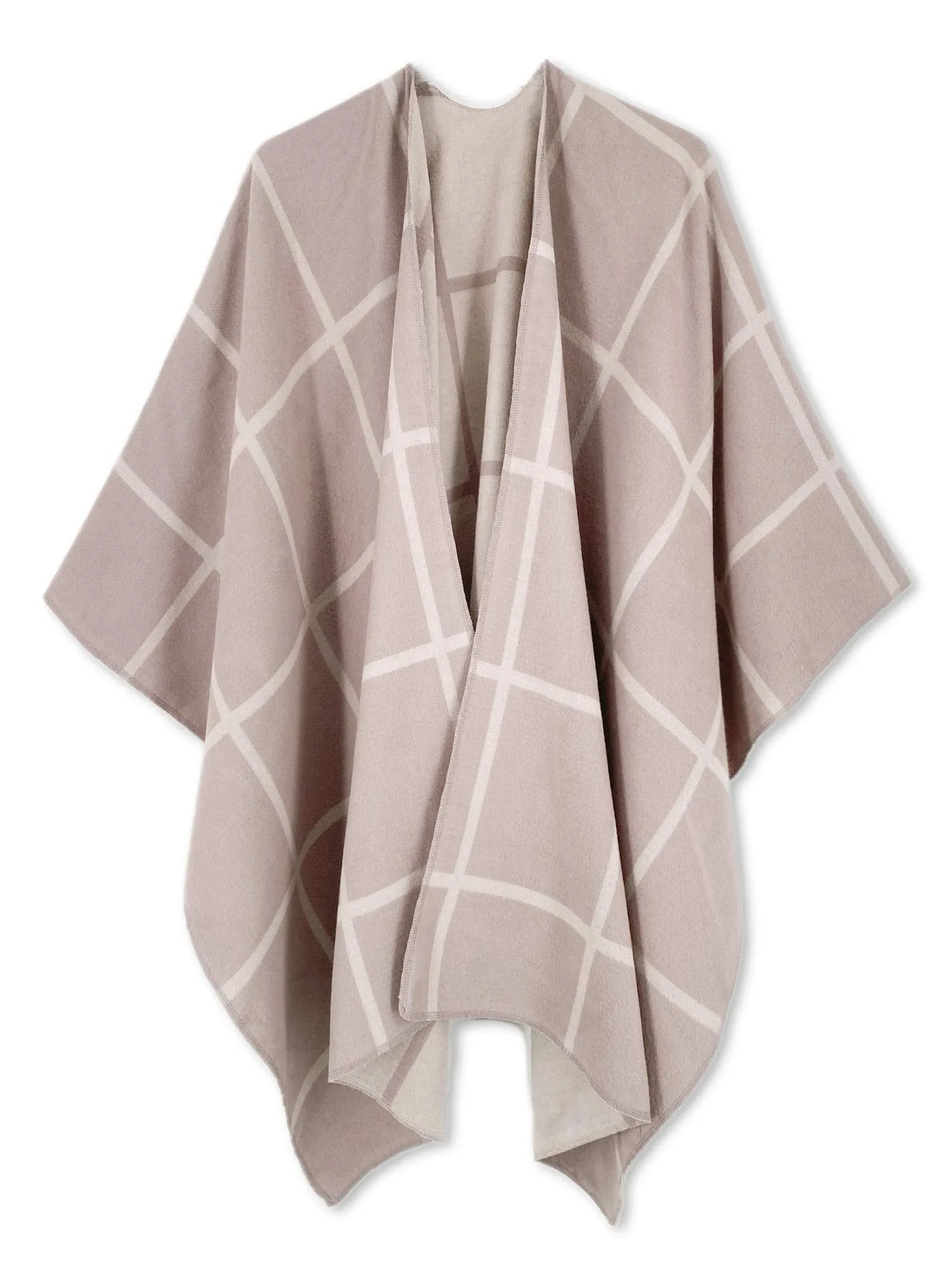 Moss Rose Women's Shawl Wrap Poncho Ruana Cape Open Front Cardigan Shawls for Fall Winter