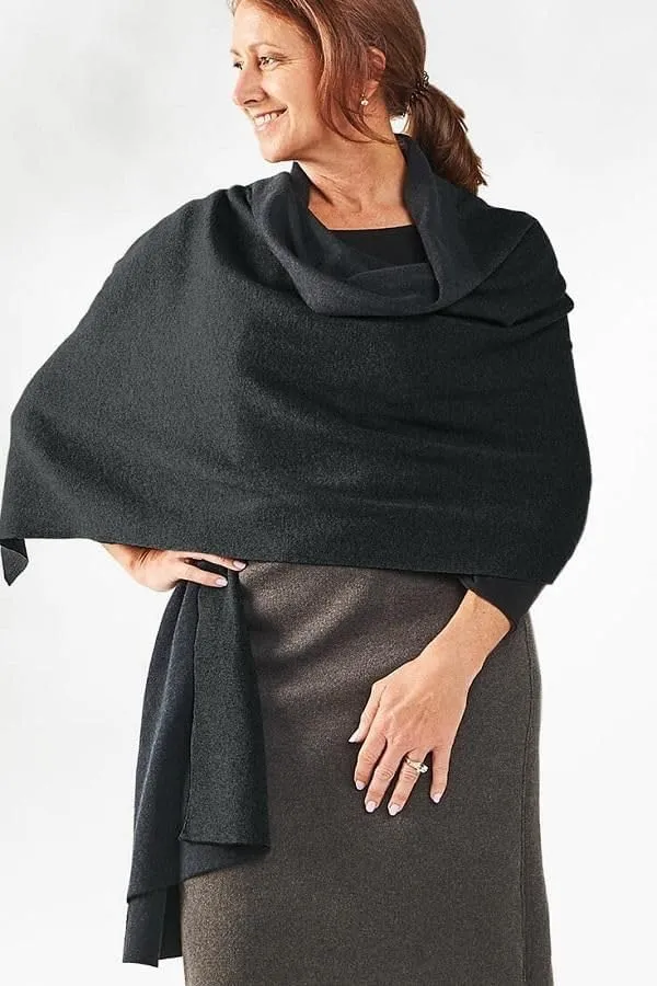 Moss Rose Women's Shawl Wrap Poncho Ruana Cape Open Front Cardigan Shawls for Fall Winter