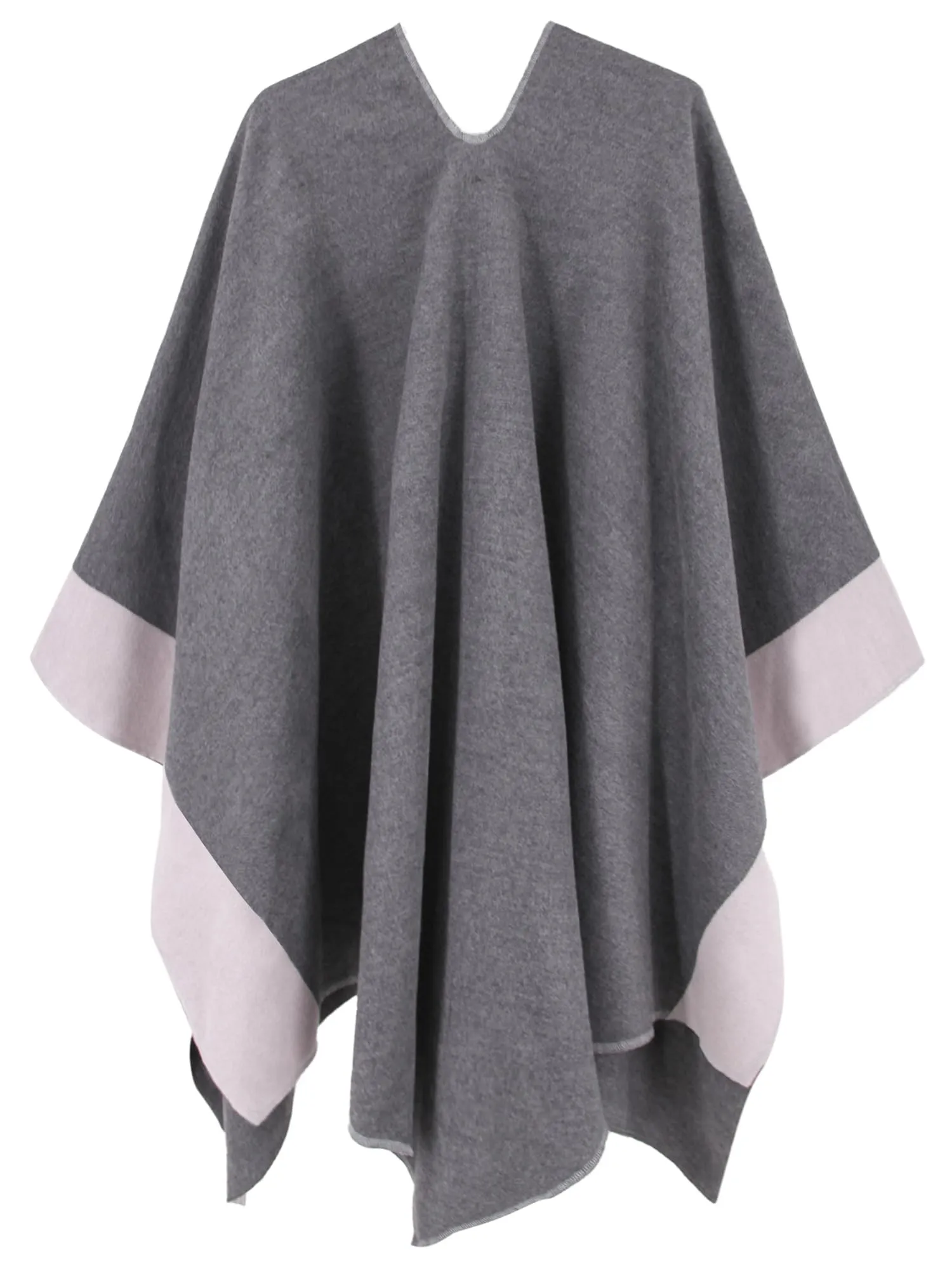 Moss Rose Women's Shawl Wrap Poncho Ruana Cape Open Front Cardigan Shawls for Fall Winter