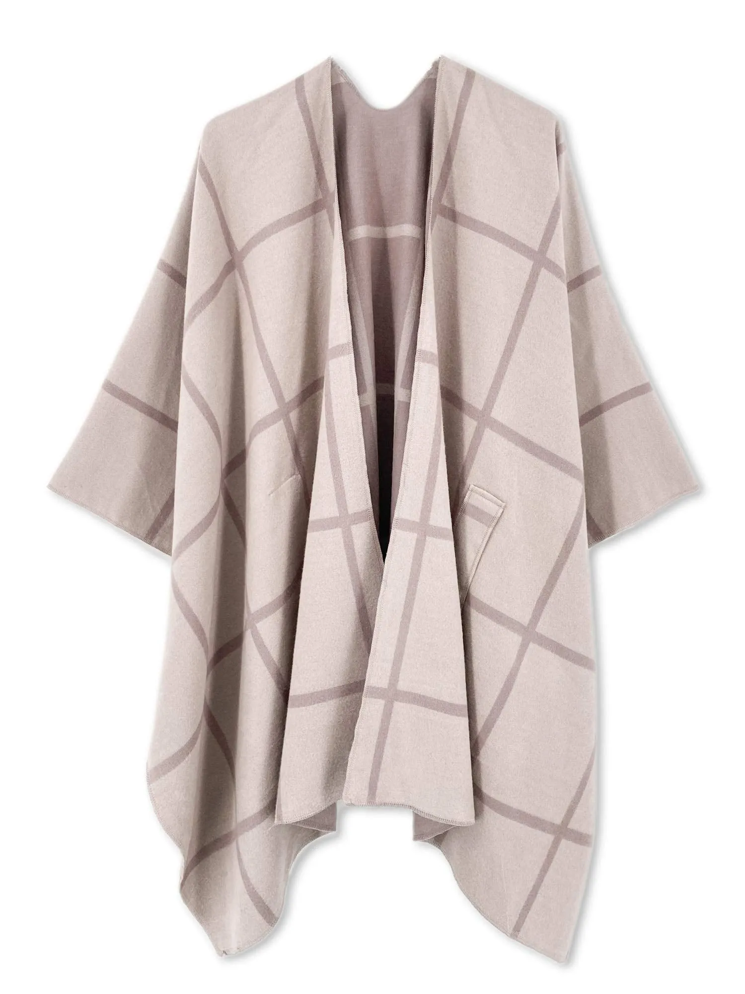 Moss Rose Women's Shawl Wrap Poncho Ruana Cape Open Front Cardigan Shawls for Fall Winter