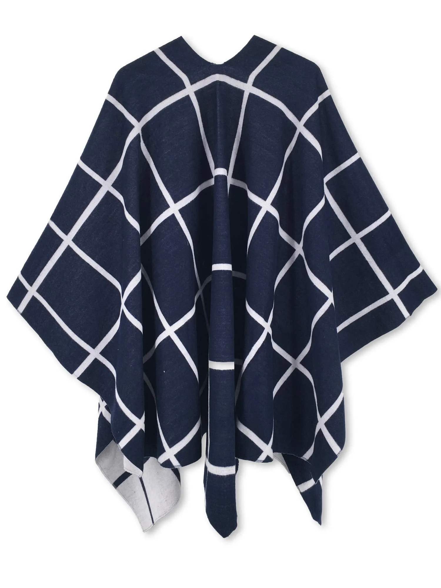Moss Rose Women's Shawl Wrap Poncho Ruana Cape Open Front Cardigan Shawls for Fall Winter