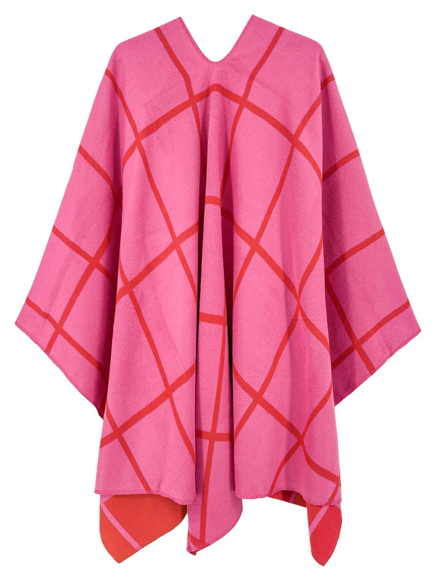 Moss Rose Women's Shawl Wrap Poncho Ruana Cape Open Front Cardigan Shawls for Fall Winter