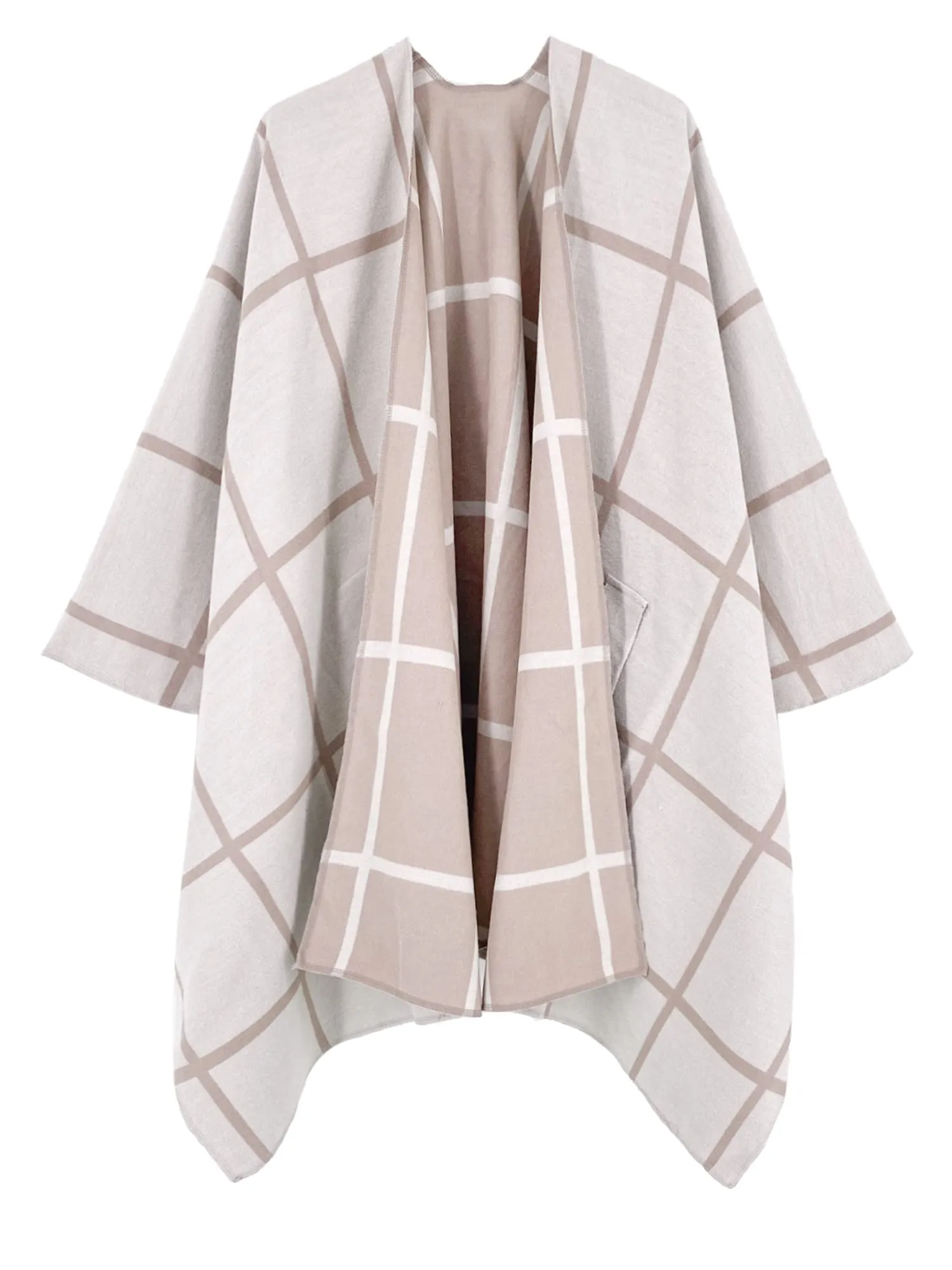 Moss Rose Women's Shawl Wrap Poncho Ruana Cape Open Front Cardigan Shawls for Fall Winter