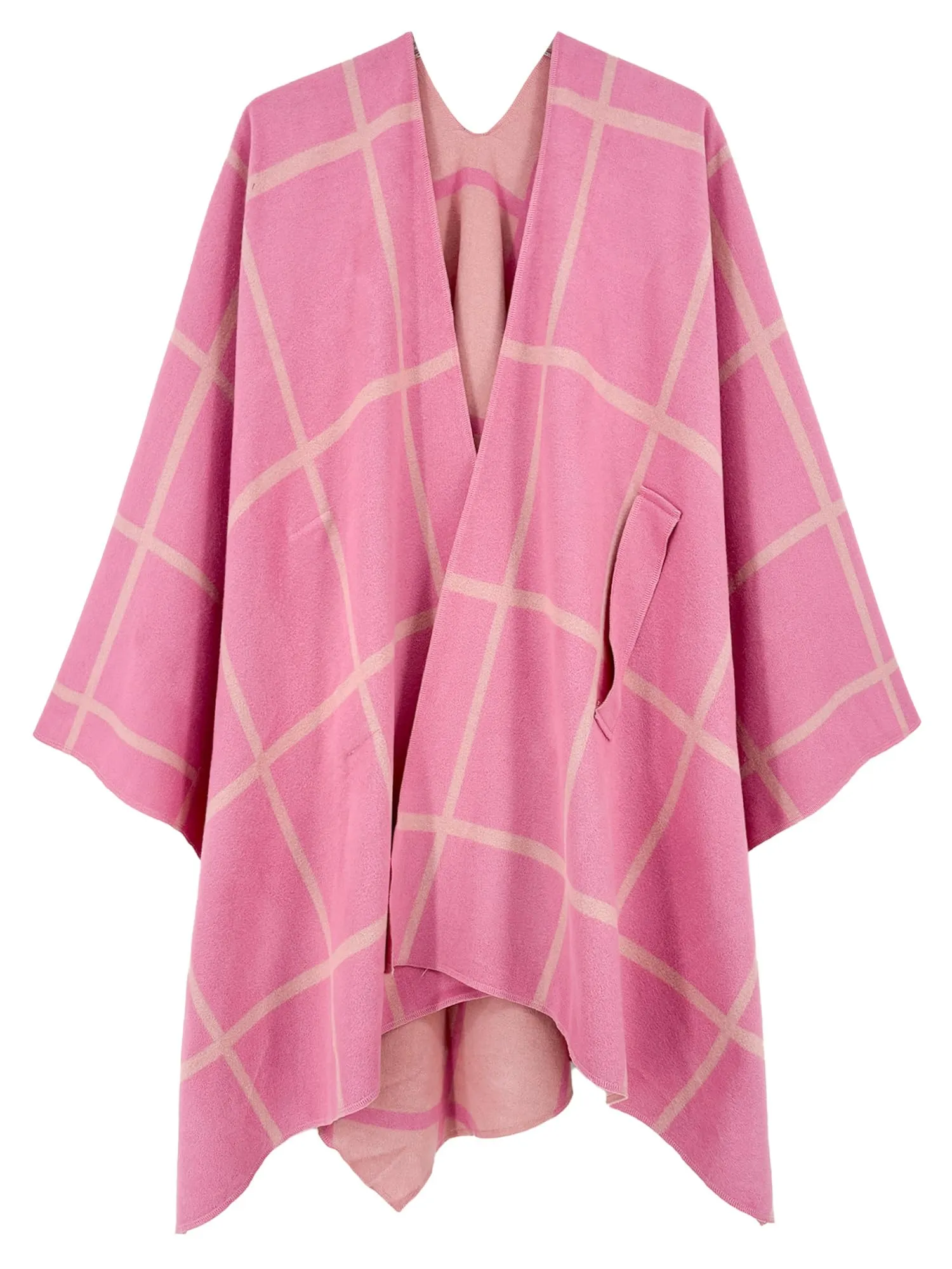Moss Rose Women's Shawl Wrap Poncho Ruana Cape Open Front Cardigan Shawls for Fall Winter