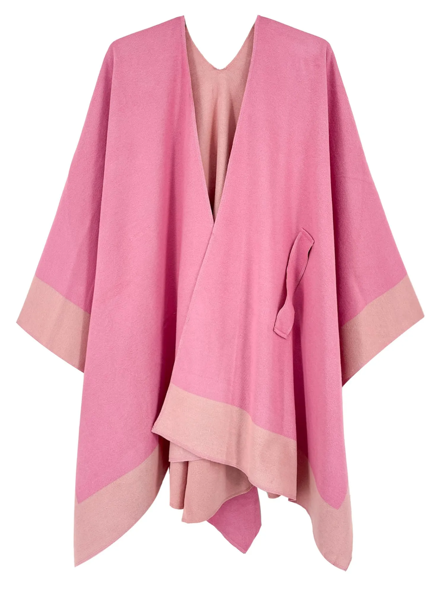 Moss Rose Women's Shawl Wrap Poncho Ruana Cape Open Front Cardigan Shawls for Fall Winter
