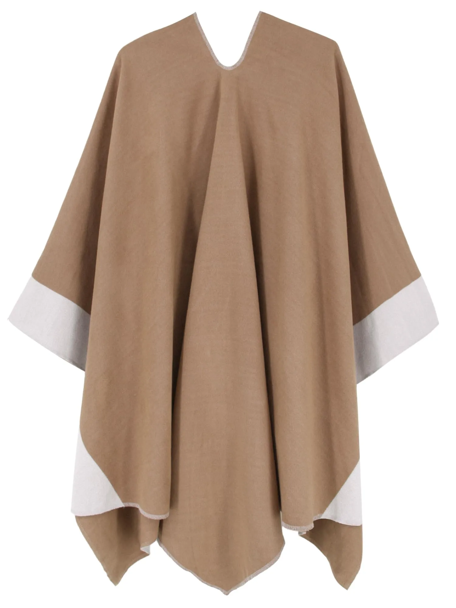 Moss Rose Women's Shawl Wrap Poncho Ruana Cape Open Front Cardigan Shawls for Fall Winter