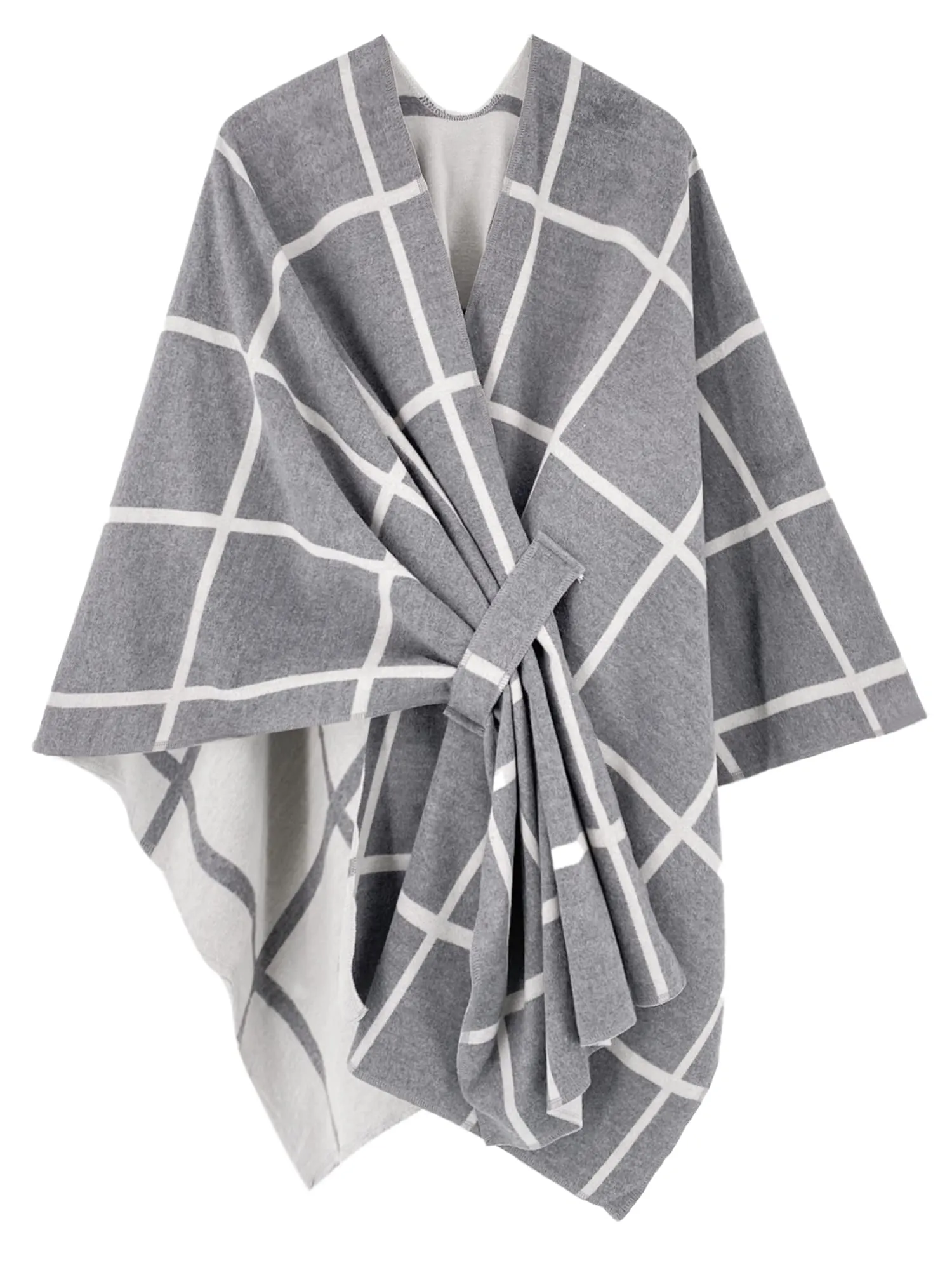 Moss Rose Women's Shawl Wrap Poncho Ruana Cape Open Front Cardigan Shawls for Fall Winter