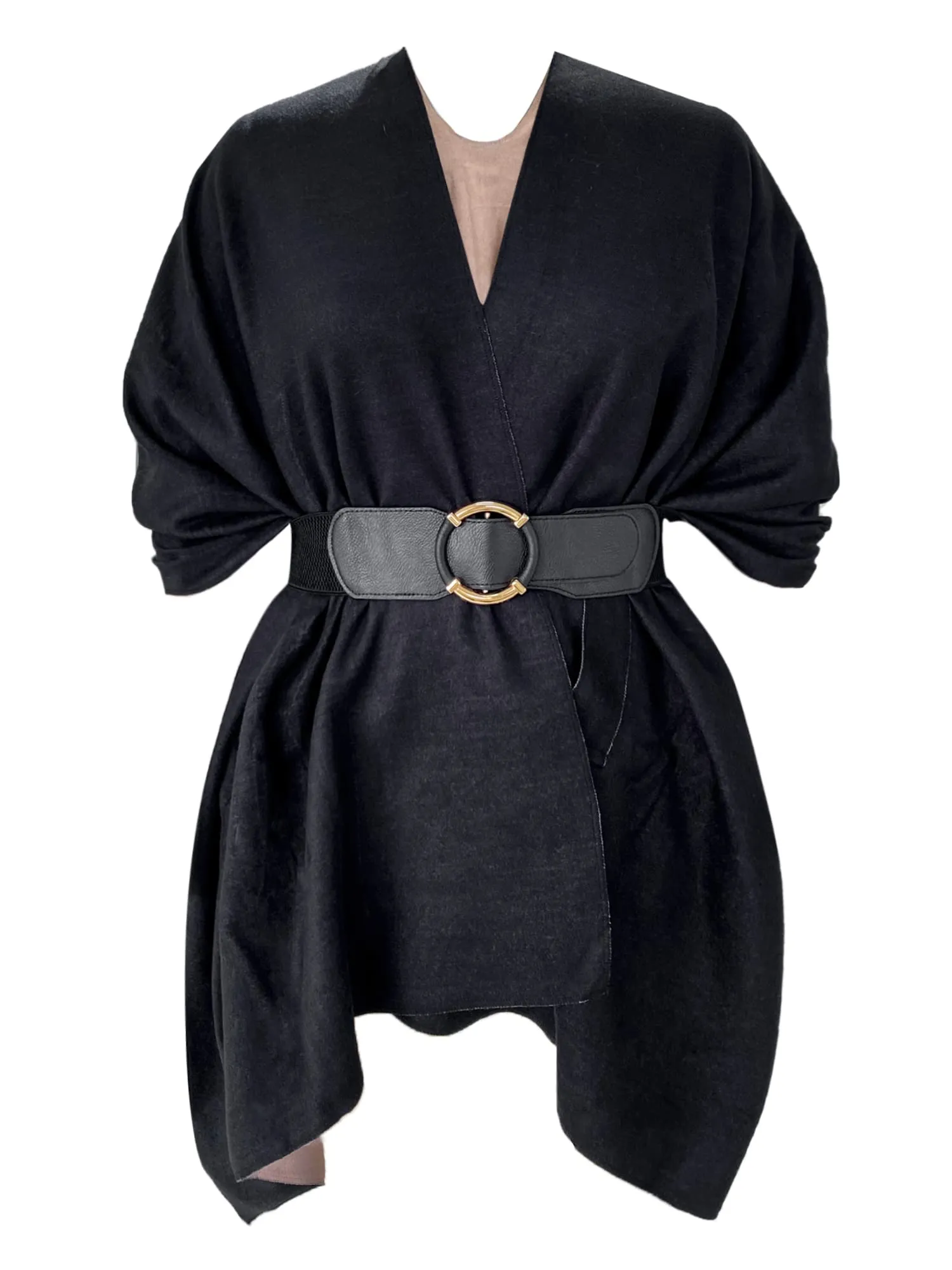 Moss Rose Women's Shawl Wrap Poncho Ruana Cape Open Front Cardigan Shawls for Fall Winter