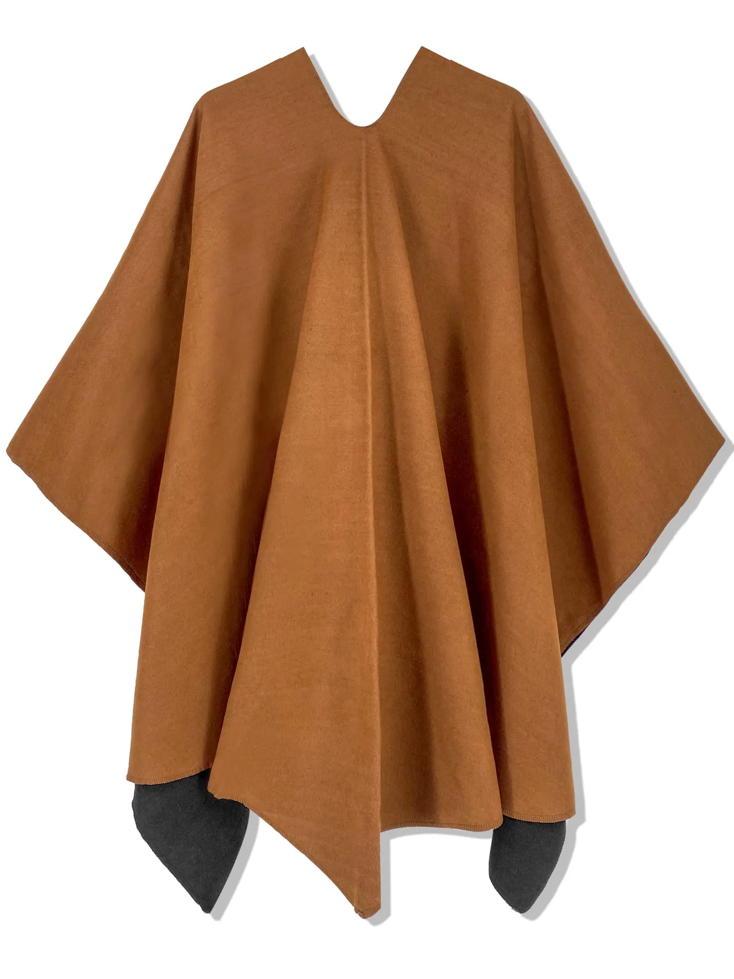 Moss Rose Women's Shawl Wrap Poncho Ruana Cape Open Front Cardigan Shawls for Fall Winter