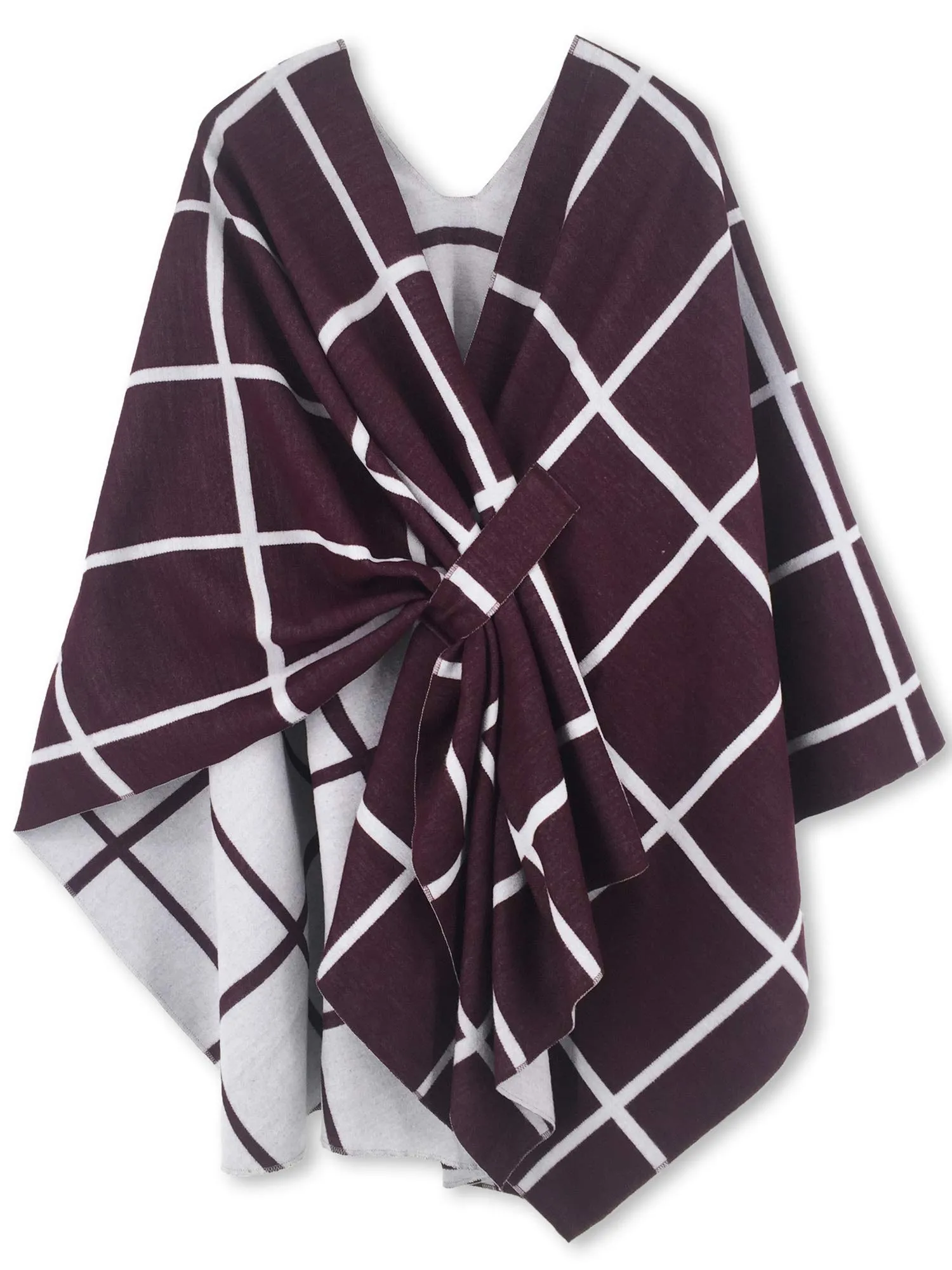 Moss Rose Women's Shawl Wrap Poncho Ruana Cape Open Front Cardigan Shawls for Fall Winter