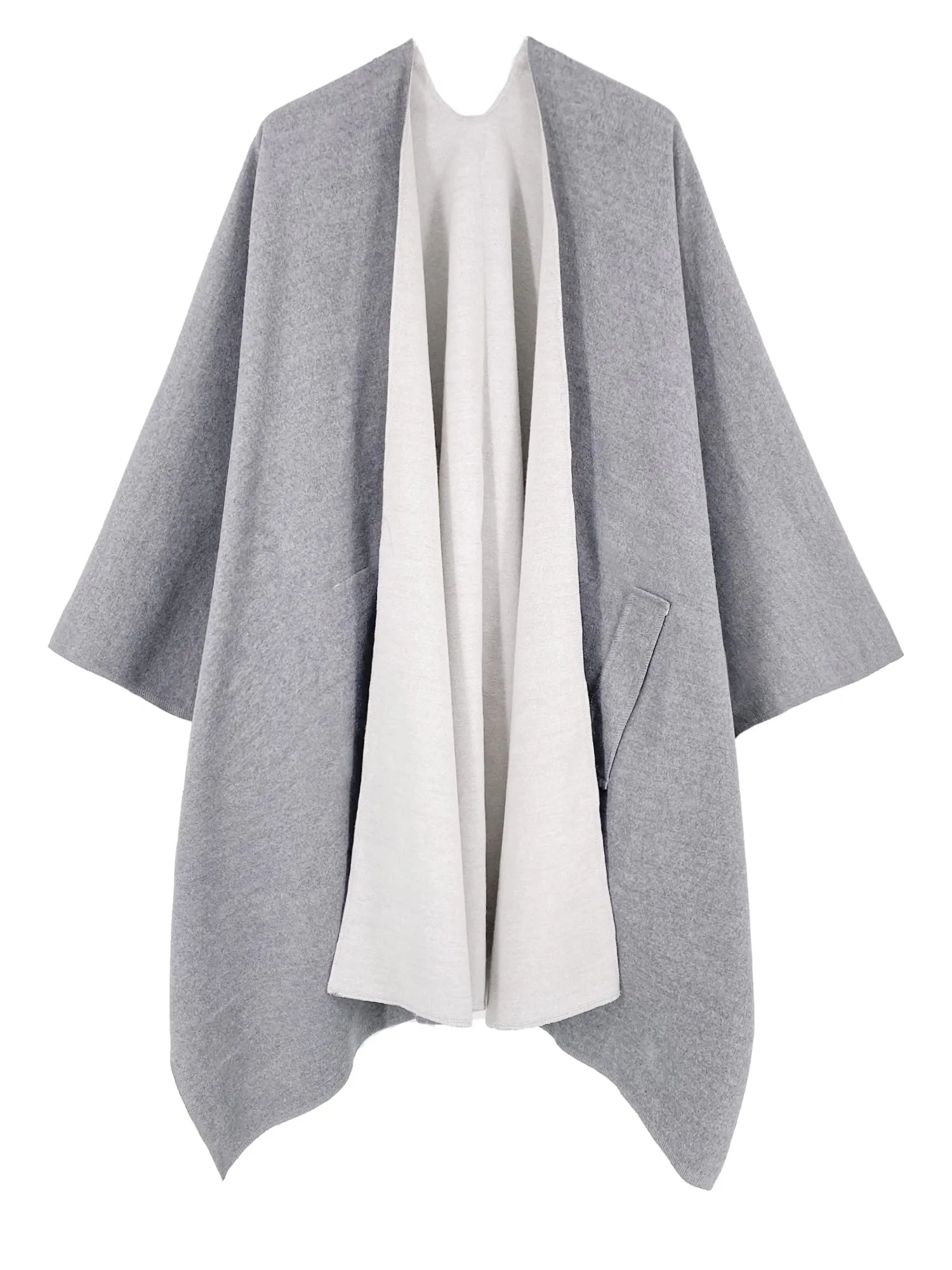 Moss Rose Women's Shawl Wrap Poncho Ruana Cape Open Front Cardigan Shawls for Fall Winter