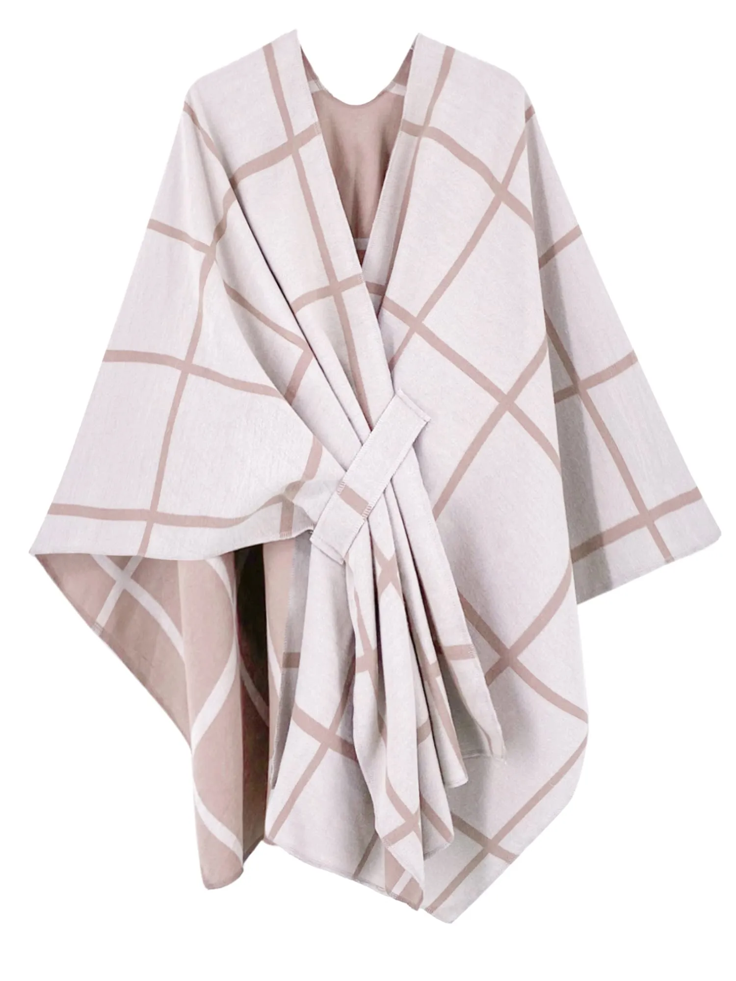 Moss Rose Women's Shawl Wrap Poncho Ruana Cape Open Front Cardigan Shawls for Fall Winter