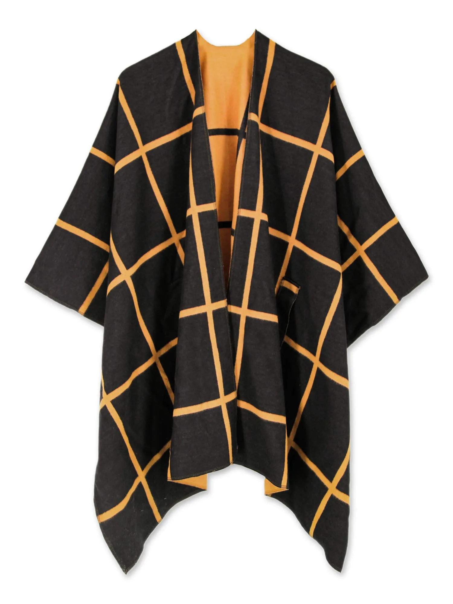 Moss Rose Women's Shawl Wrap Poncho Ruana Cape Open Front Cardigan Shawls for Fall Winter