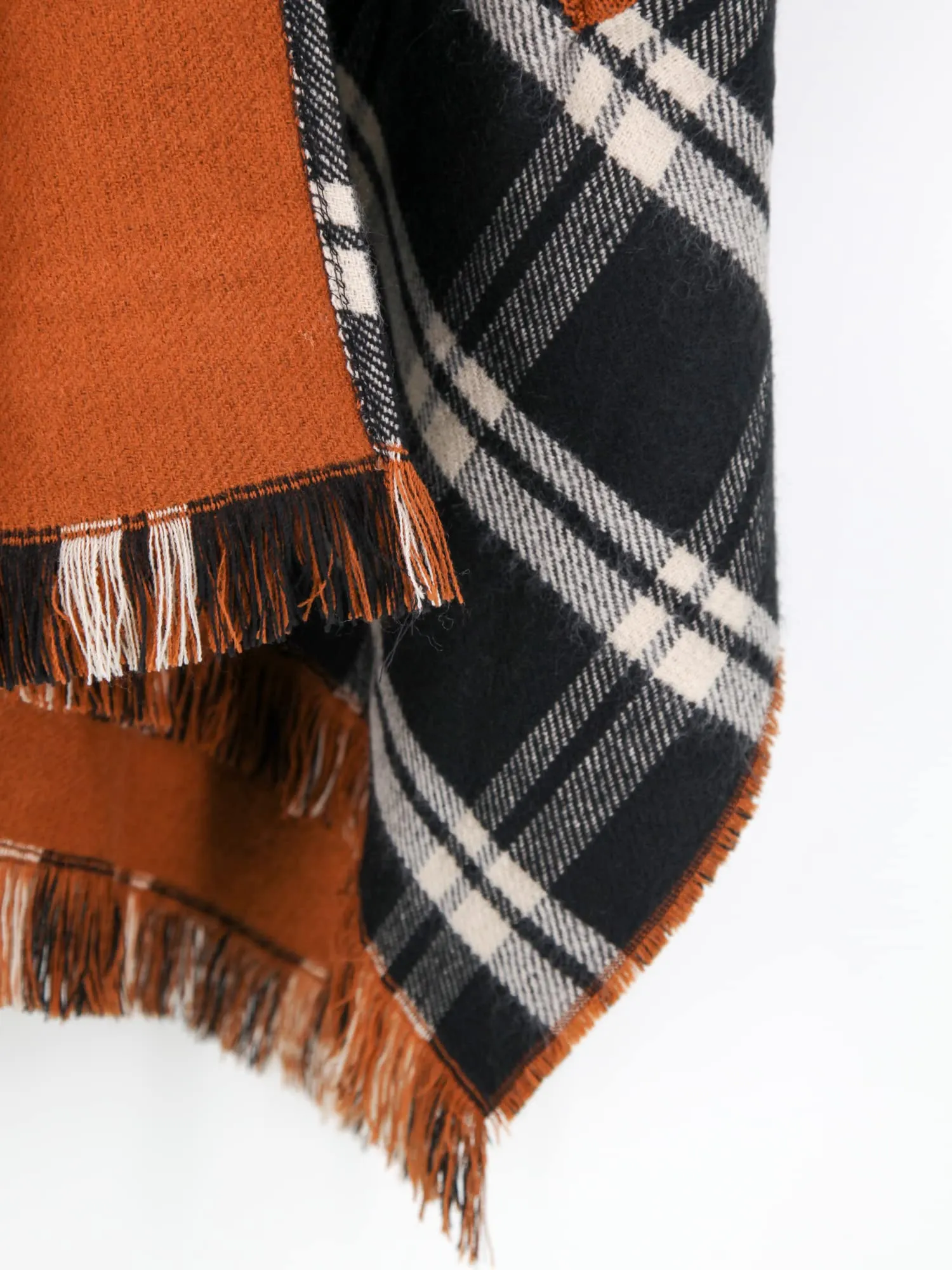 Moss Rose Women's Shawl Wrap Poncho Ruana Cape Open Front Cardigan Shawls for Fall Winter