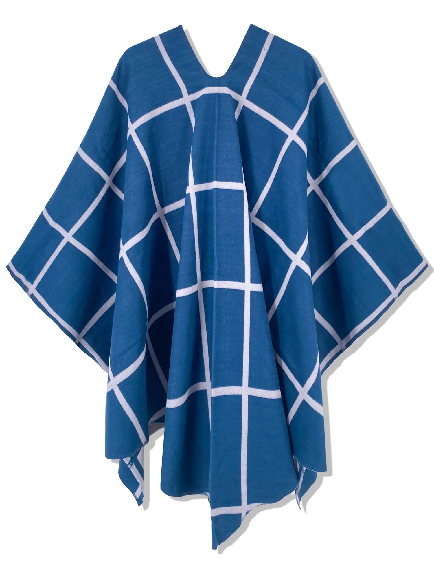Moss Rose Women's Shawl Wrap Poncho Ruana Cape Open Front Cardigan Shawls for Fall Winter