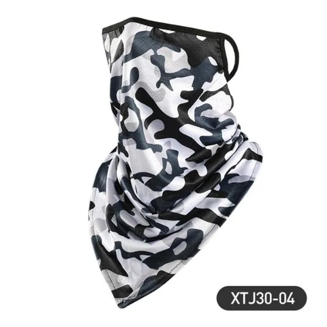 Outdoor Scarf Mask Variety Turban Magic Scarves Face Mesh Headband Skull Neck Bandanas Men Women