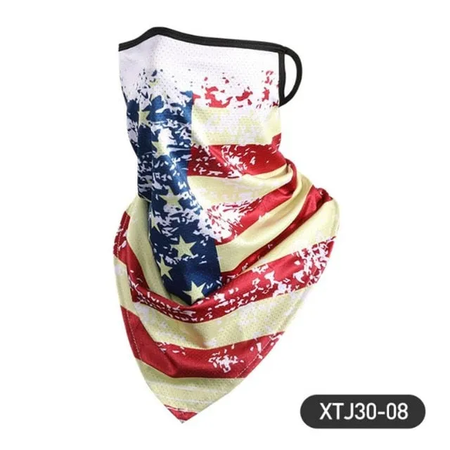 Outdoor Scarf Mask Variety Turban Magic Scarves Face Mesh Headband Skull Neck Bandanas Men Women