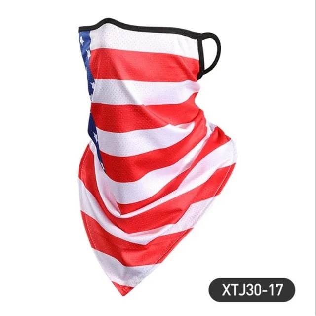 Outdoor Scarf Mask Variety Turban Magic Scarves Face Mesh Headband Skull Neck Bandanas Men Women