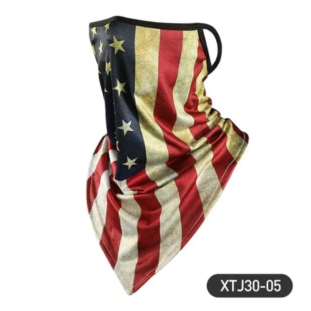 Outdoor Scarf Mask Variety Turban Magic Scarves Face Mesh Headband Skull Neck Bandanas Men Women