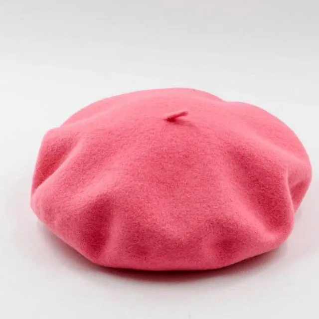 Pastel Color Beret (11 Colors)