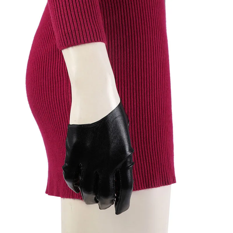 Resident Evil 4 Ada Wong Cosplay Outfit High Neck Form-Fitting Set