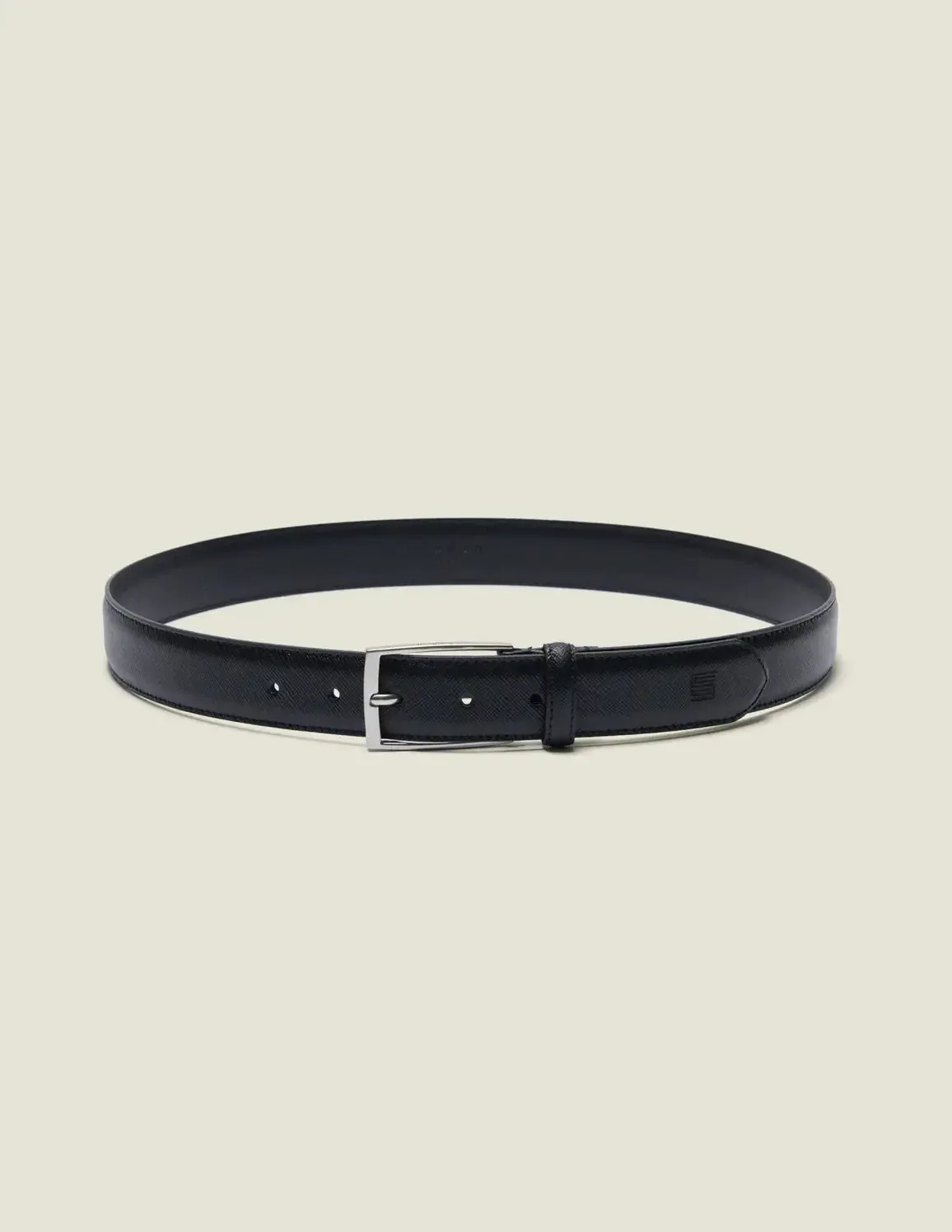Saffiano Leather Belt