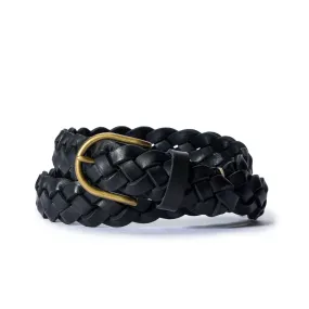 The Braided Belt in Black