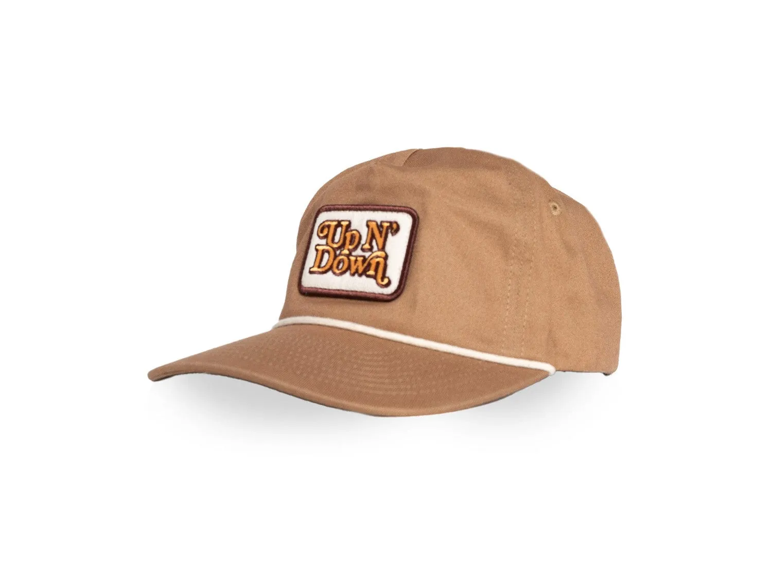 Throwback Hat - Up N' Down - Khaki