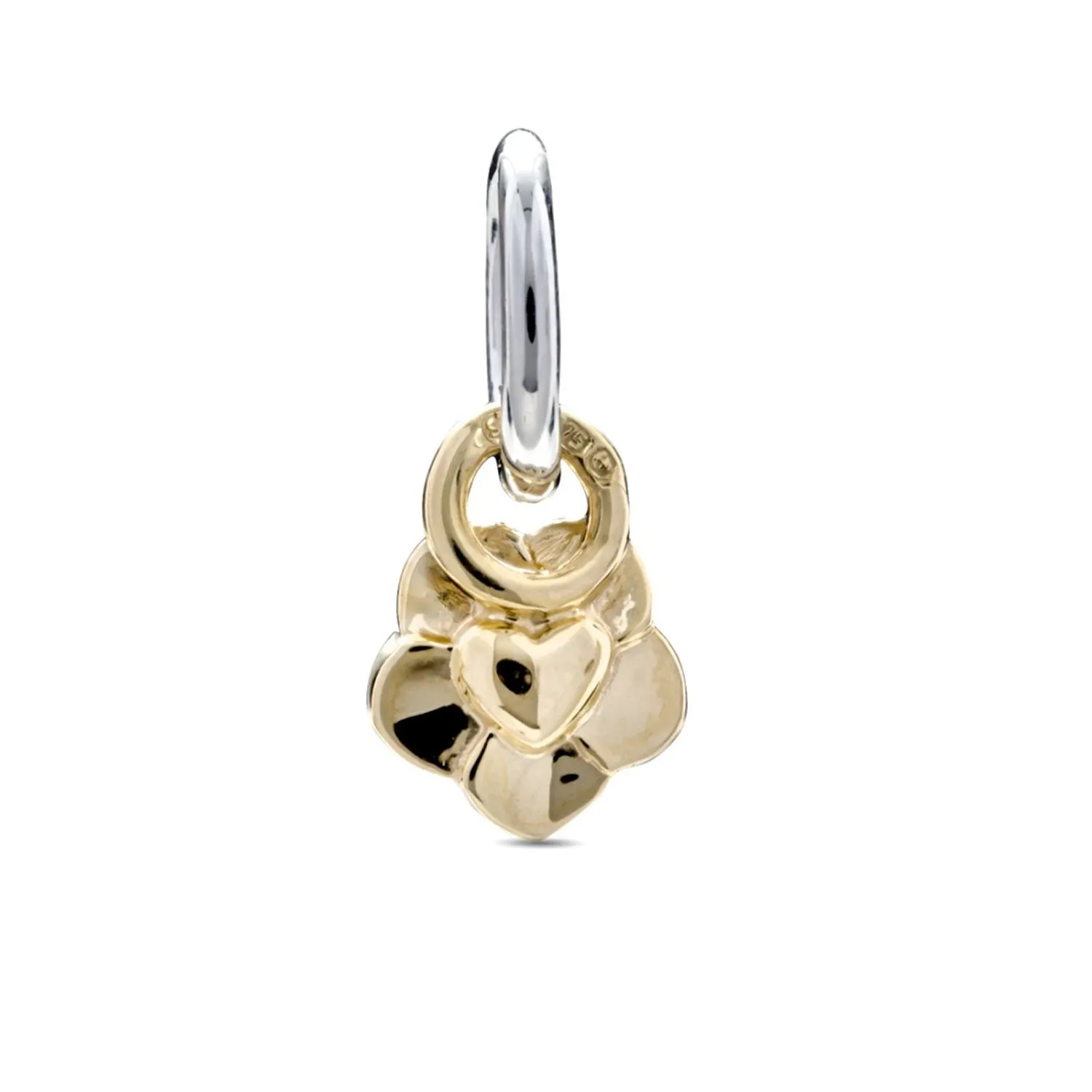 Tiny Forget-Me-Not Gold Charm