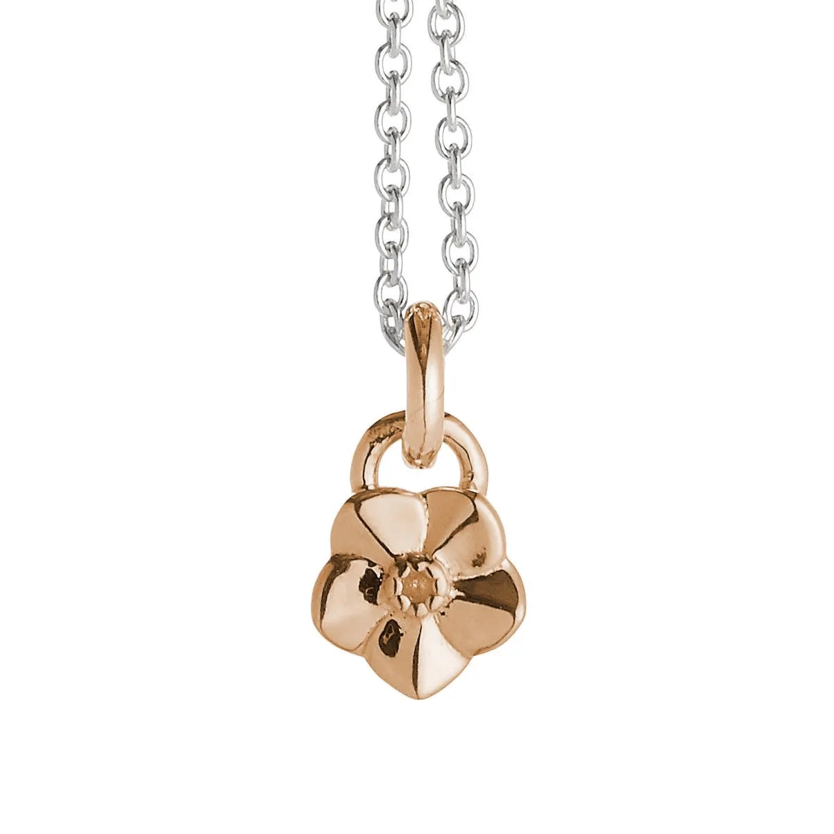 Tiny Forget-Me-Not Gold Charm
