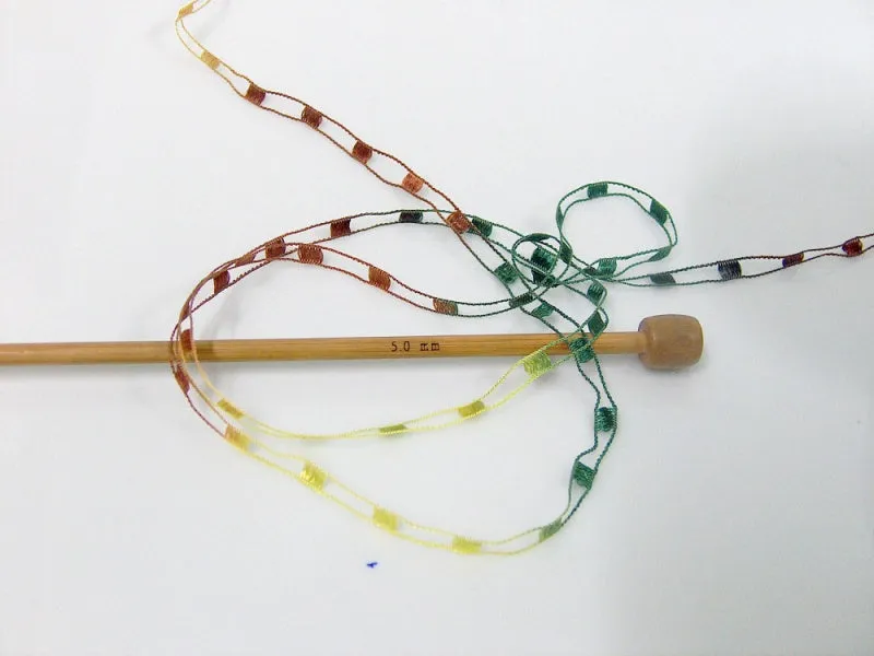 Trellis Ladder Yarn - Woodland (mini)