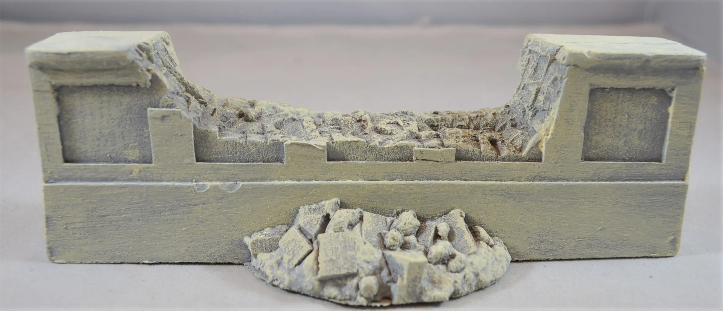 TSSD Painted Breached Vietnam Wall Section TS215DW